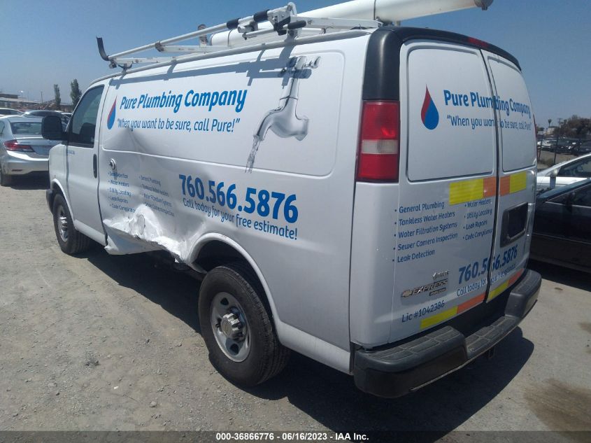 2013 CHEVROLET EXPRESS CARGO VAN - 1GCWGFCB3D1902633