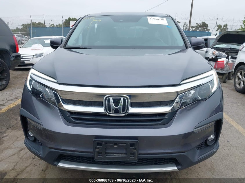 VIN 5FNYF5H56MB002650 2021 HONDA PILOT EX-L
