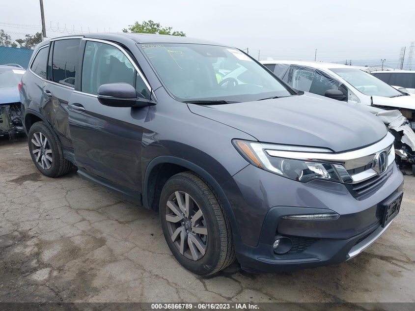 VIN 5FNYF5H56MB002650 2021 HONDA PILOT EX-L