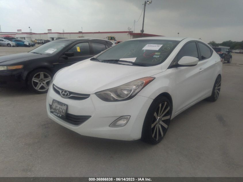 2013 HYUNDAI ELANTRA GLS - 5NPDH4AEXDH307423