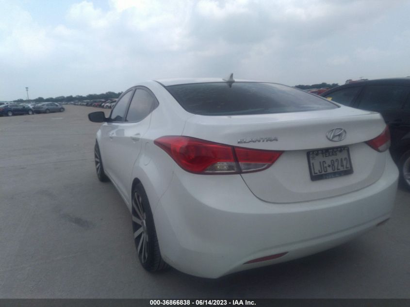 2013 HYUNDAI ELANTRA GLS - 5NPDH4AEXDH307423
