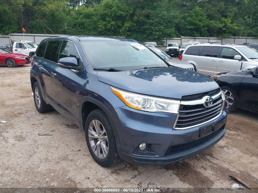 2014 TOYOTA HIGHLANDER LE - 5TDZKRFHXES032977