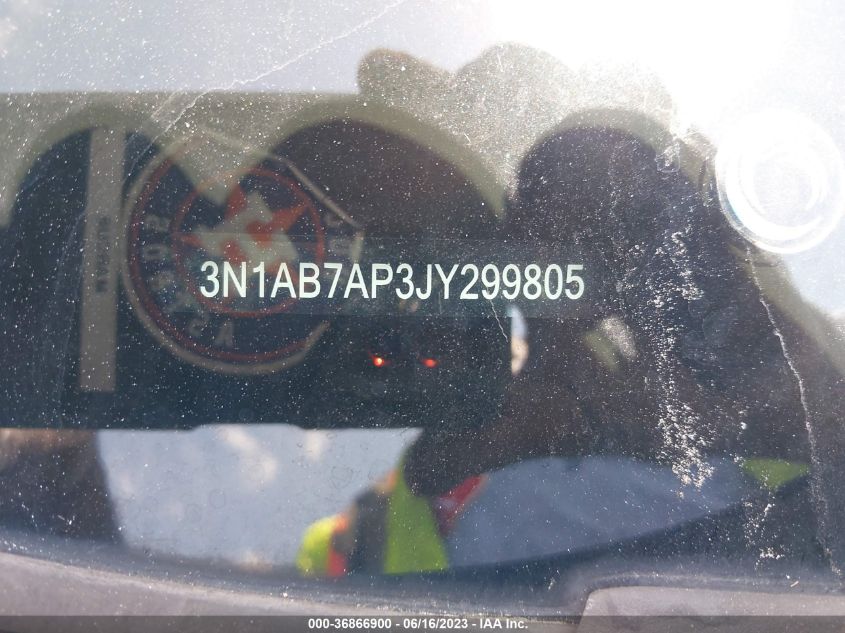 2018 NISSAN SENTRA S - 3N1AB7AP3JY299805