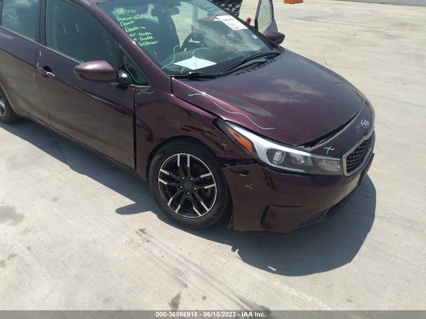 2018 KIA FORTE LX/S - 3KPFL4A74JE215426