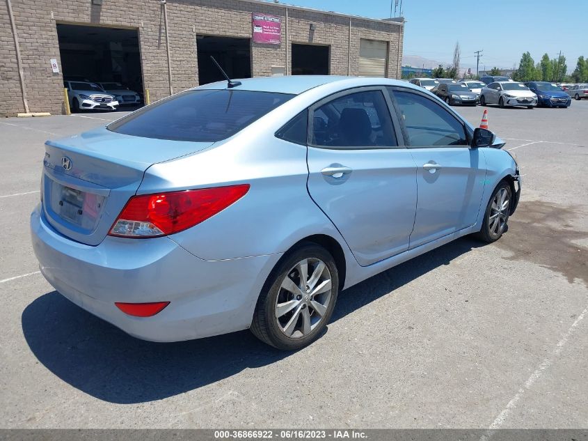 2013 HYUNDAI ACCENT GLS - KMHCU4AE9DU412186