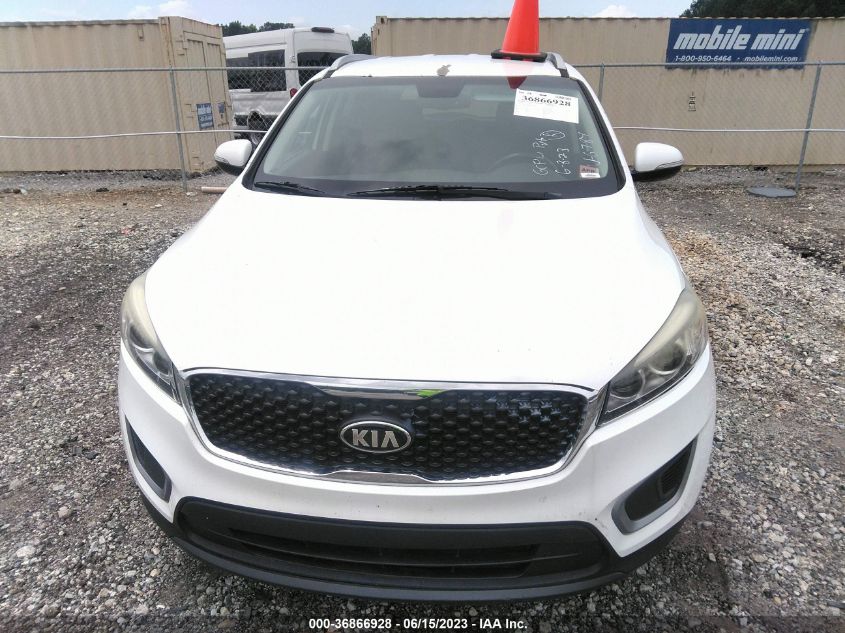 2016 KIA SORENTO LX - 5XYPG4A38GG016784