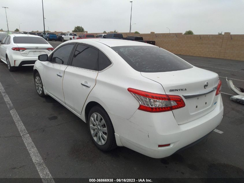 2013 NISSAN SENTRA SV - 3N1AB7AP3DL674481