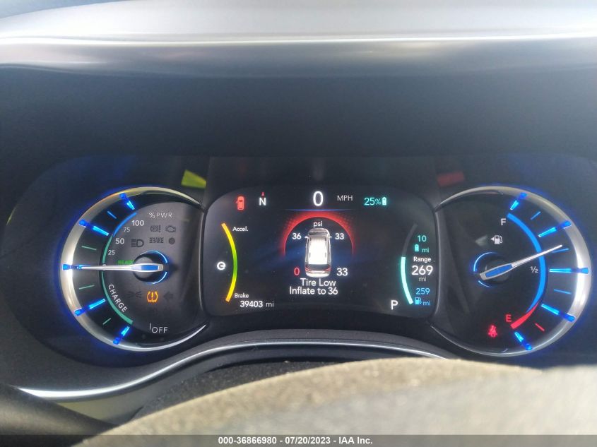 2020 CHRYSLER PACIFICA HYBRID LIMITED - 2C4RC1N77LR263347