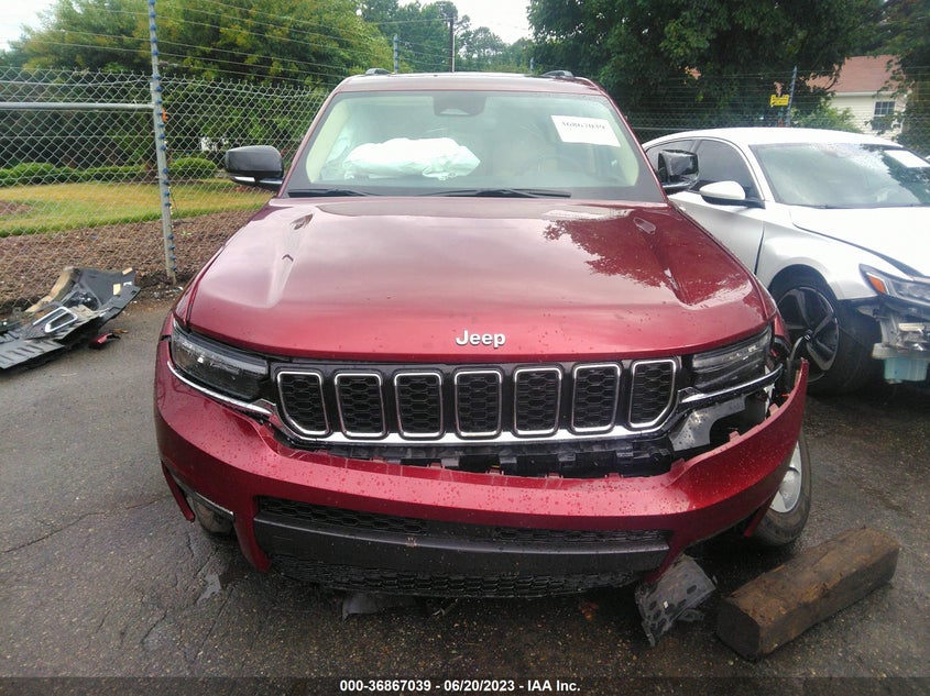 VIN 1C4RJKBG7M8198531 2021 JEEP GRAND CHEROKEE L LIMITED