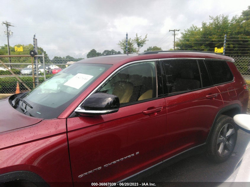 VIN 1C4RJKBG7M8198531 2021 JEEP GRAND CHEROKEE L LIMITED