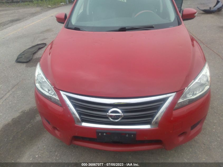 2015 NISSAN SENTRA SR - 3N1AB7AP9FY378628