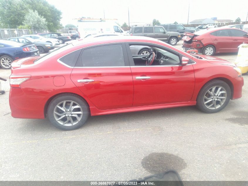 2015 NISSAN SENTRA SR - 3N1AB7AP9FY378628