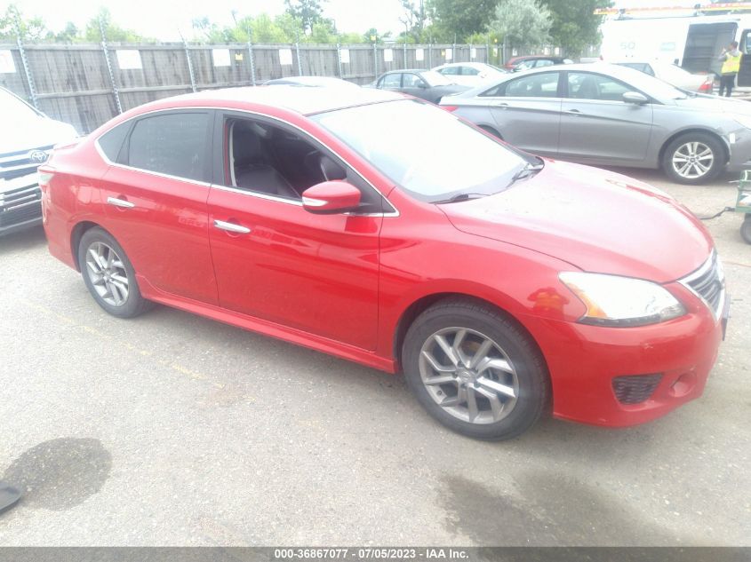 2015 NISSAN SENTRA SR - 3N1AB7AP9FY378628