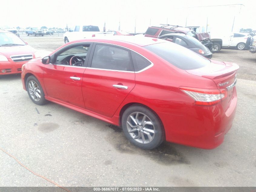 2015 NISSAN SENTRA SR - 3N1AB7AP9FY378628