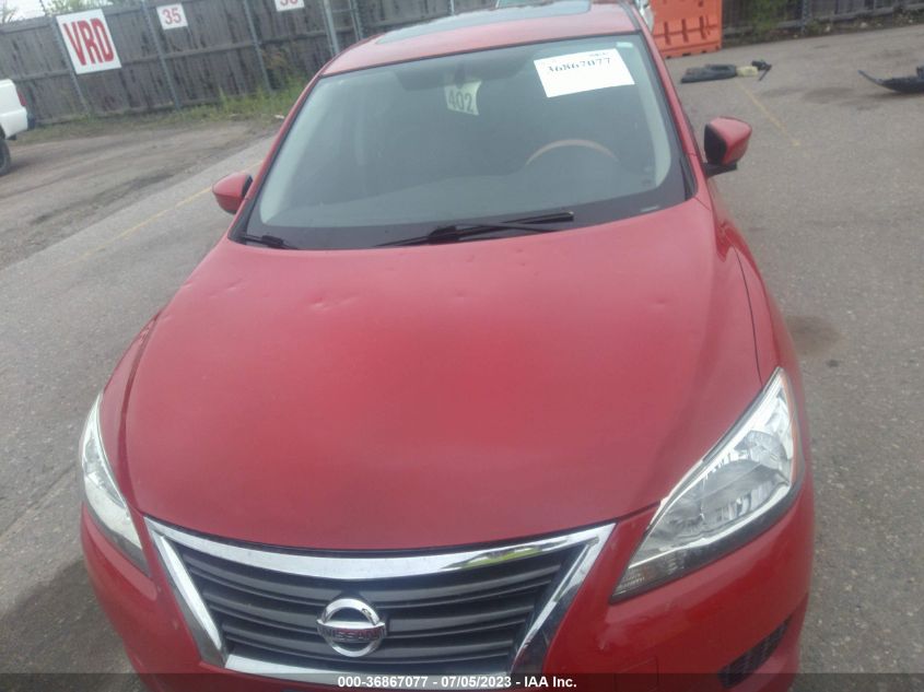2015 NISSAN SENTRA SR - 3N1AB7AP9FY378628