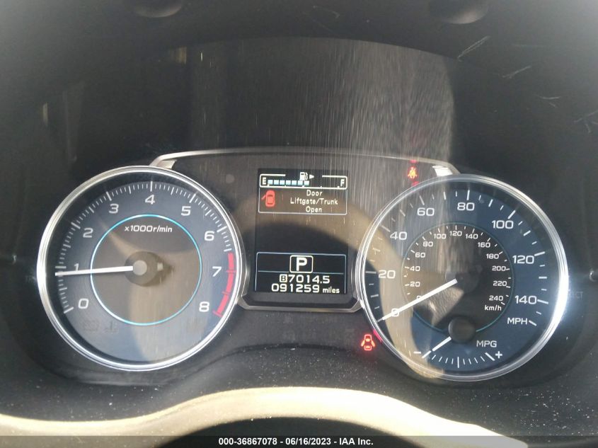2016 SUBARU CROSSTREK LIMITED - JF2GPAKC2G8246570