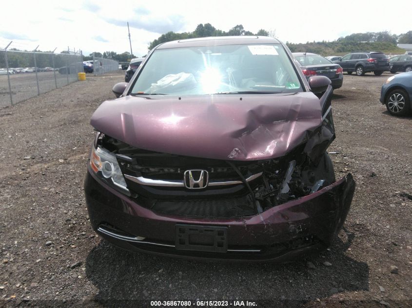 2014 HONDA ODYSSEY EX-L - 5FNRL5H6XEB050580