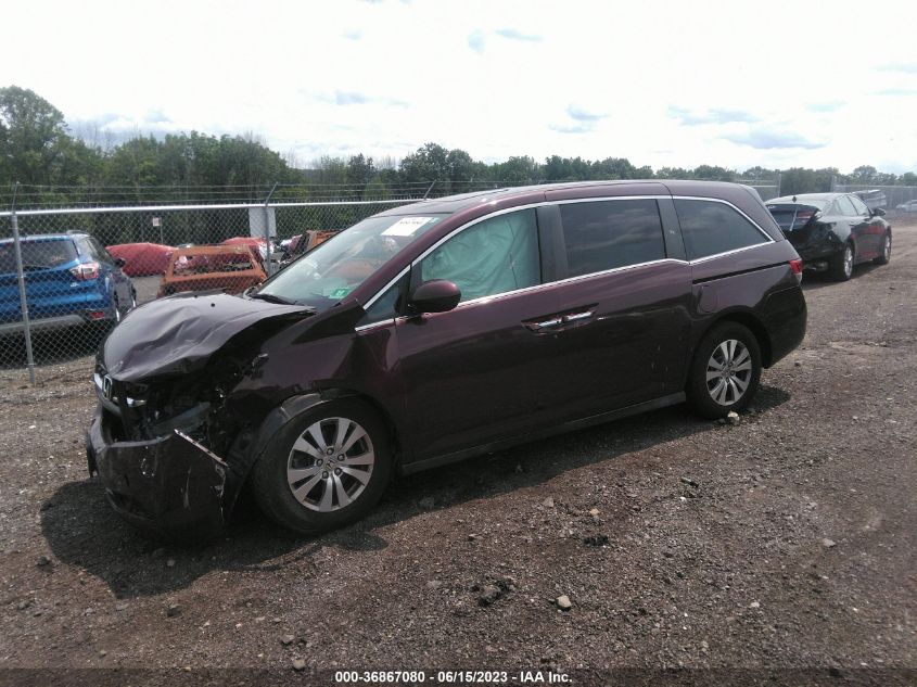 2014 HONDA ODYSSEY EX-L - 5FNRL5H6XEB050580
