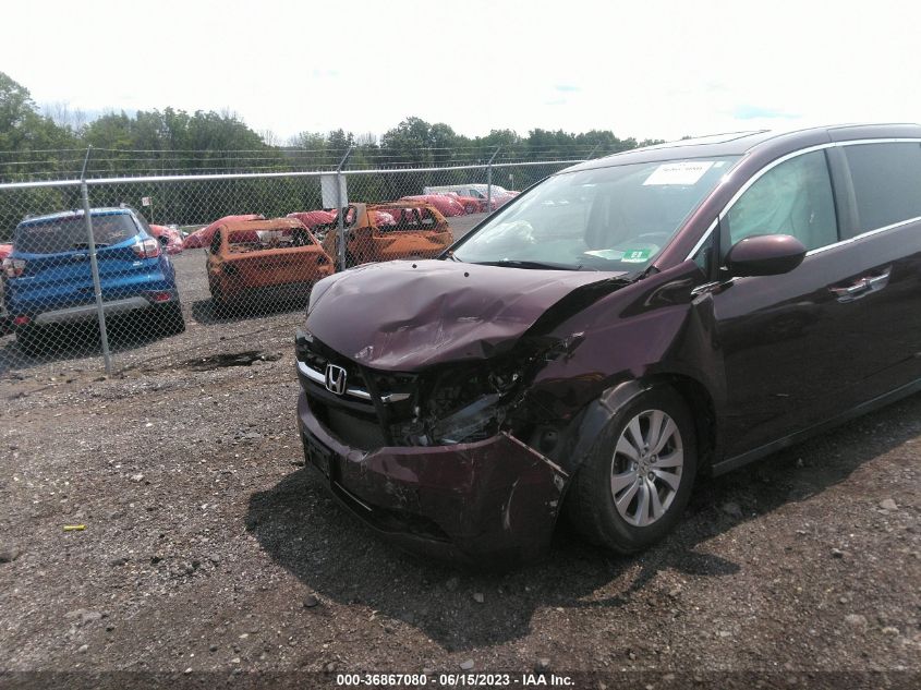 2014 HONDA ODYSSEY EX-L - 5FNRL5H6XEB050580