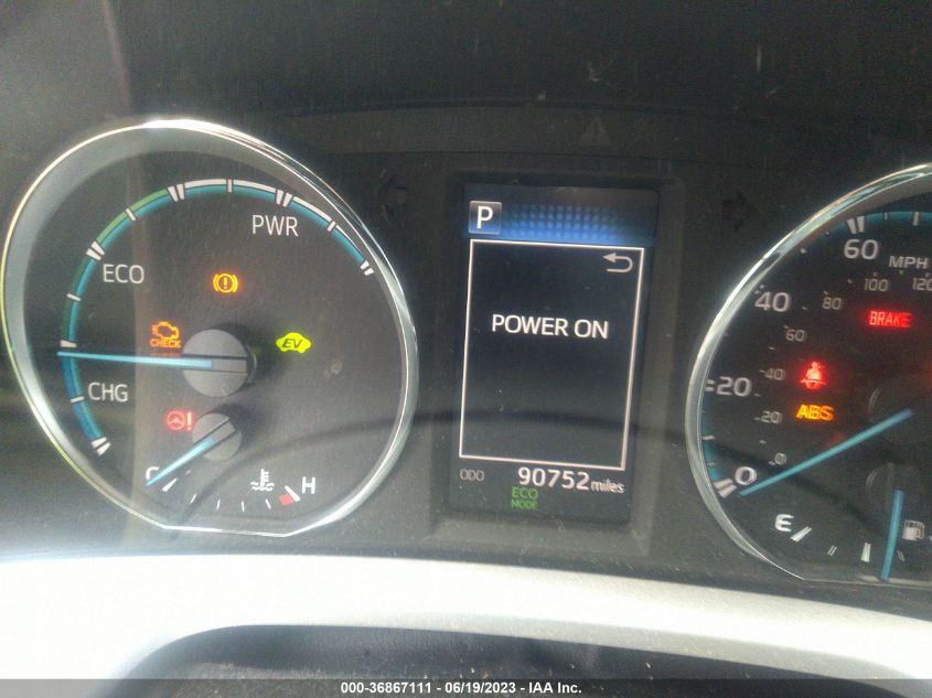 2016 TOYOTA RAV4 HYBRID XLE JTMRJREV9GD039511
