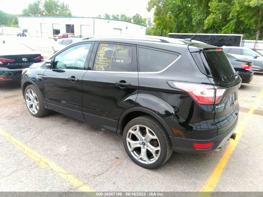 2017 FORD ESCAPE TITANIUM - 1FMCU9J99HUA38118