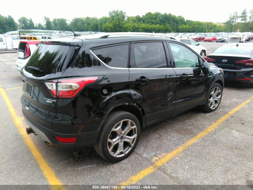 2017 FORD ESCAPE TITANIUM - 1FMCU9J99HUA38118