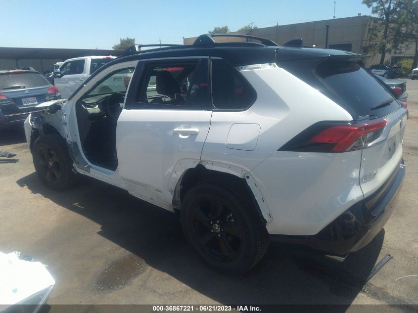 2020 TOYOTA RAV4 HYBRID XSE - JTMEWRFV4LD551038