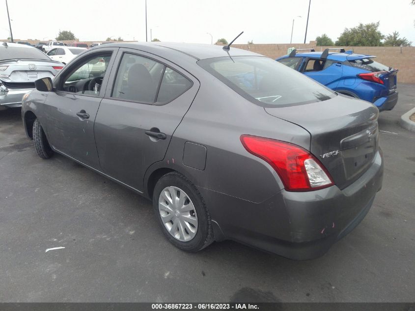 2016 NISSAN VERSA S - 3N1CN7AP3GL867315