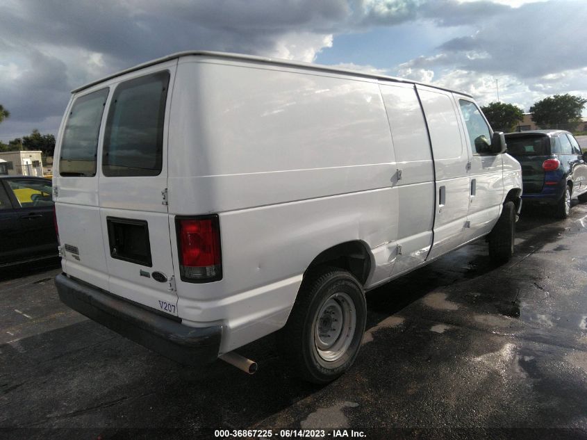 2014 FORD ECONOLINE CARGO VAN COMMERCIAL 1FTNE2EW4EDA48679