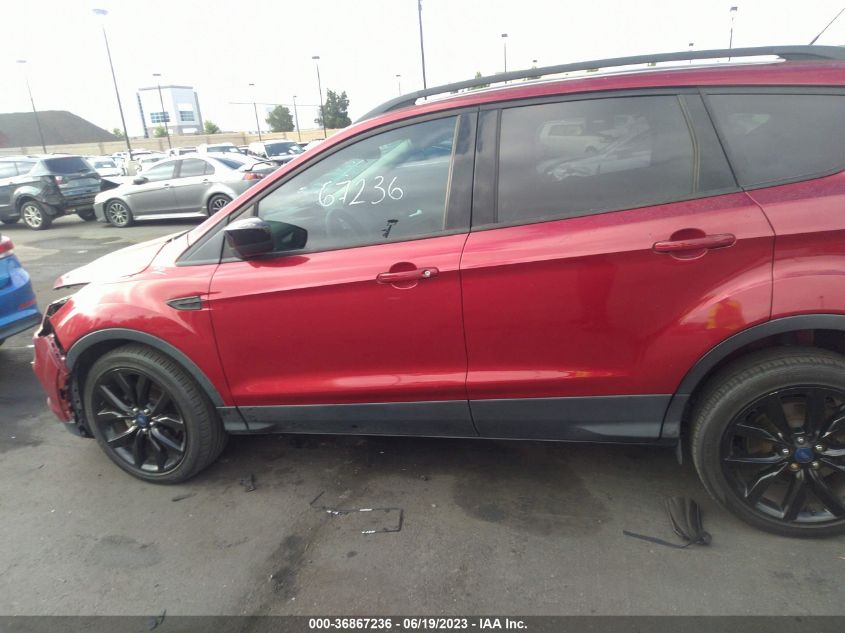 2017 FORD ESCAPE SE - 1FMCU0GD3HUC26589