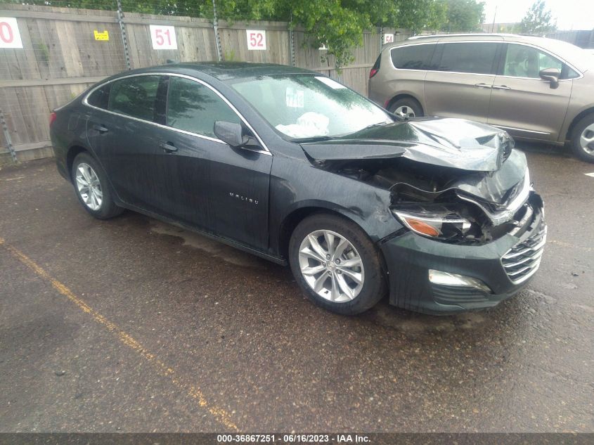 2021 CHEVROLET MALIBU LT - 1G1ZD5ST9MF053050