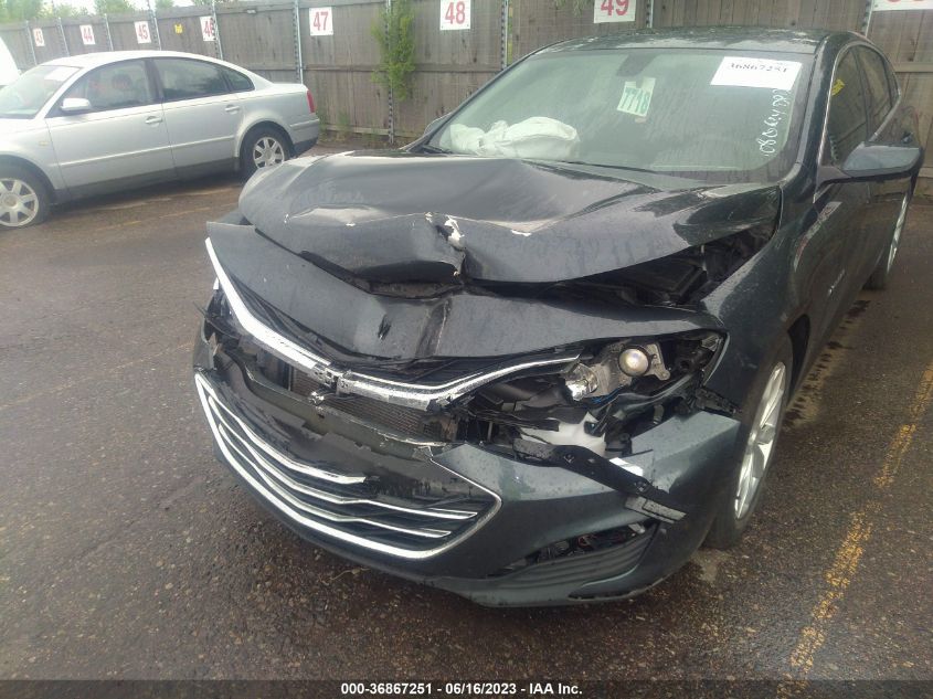 2021 CHEVROLET MALIBU LT - 1G1ZD5ST9MF053050
