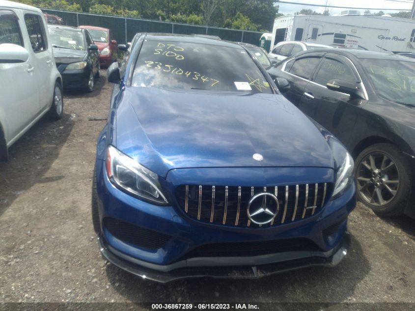 2017 MERCEDES-BENZ C-CLASS AMG C 43 - 55SWF6EB0HU187029