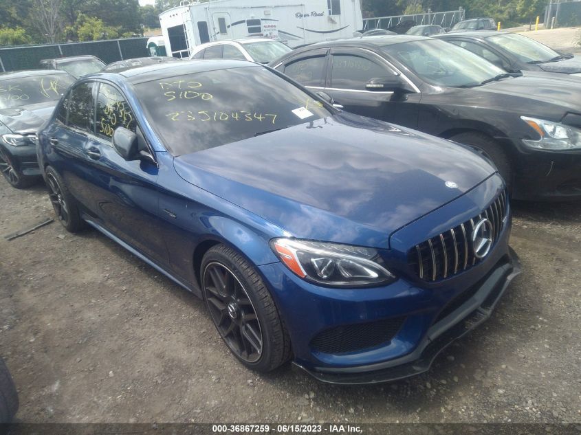 2017 MERCEDES-BENZ C-CLASS AMG C 43 - 55SWF6EB0HU187029