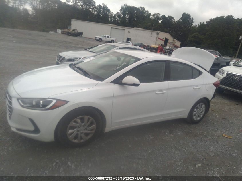 2018 HYUNDAI ELANTRA SE - 5NPD74LFXJH391215