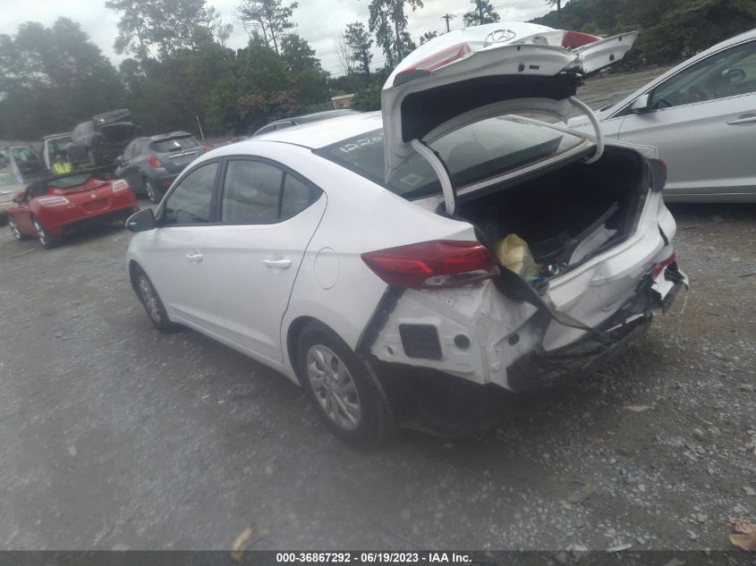 2018 HYUNDAI ELANTRA SE - 5NPD74LFXJH391215