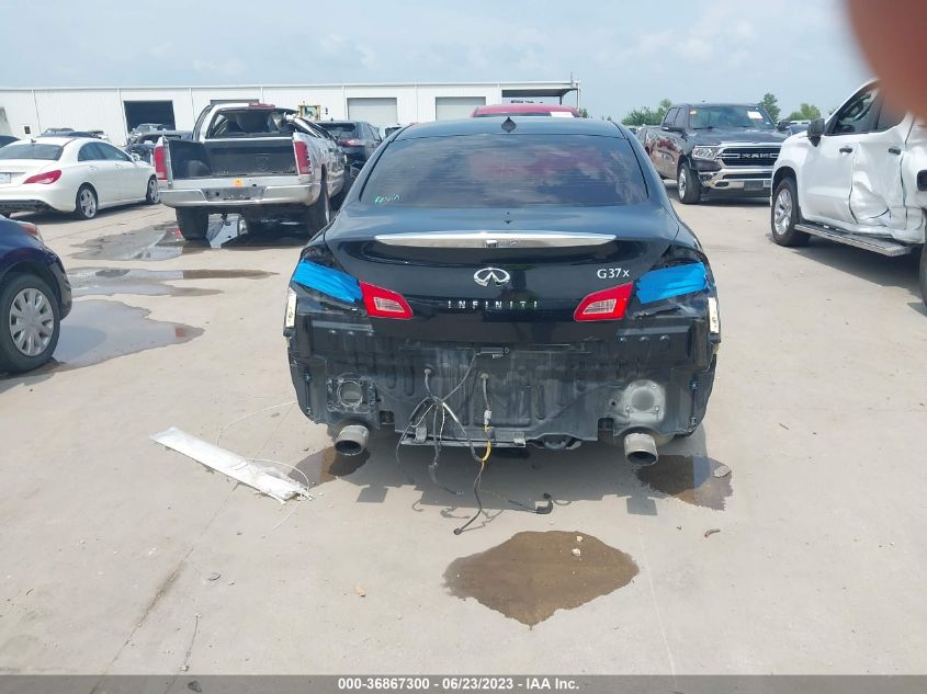 2013 INFINITI G37X - JN1CV6AR3DM754607