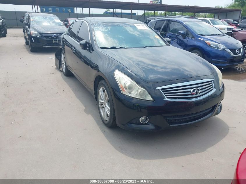 2013 INFINITI G37X - JN1CV6AR3DM754607