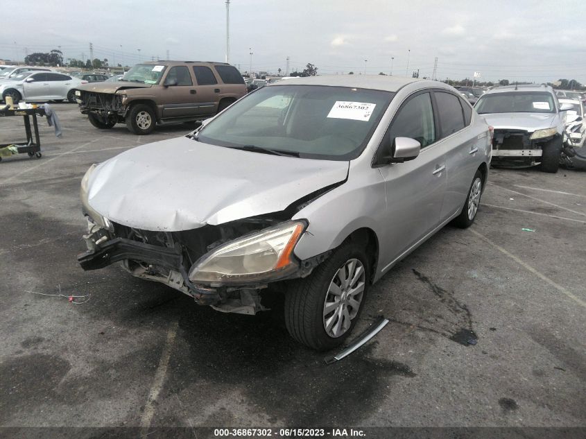 2014 NISSAN SENTRA S/FE+ S/SV/FE+ SV/SR/SL - 3N1AB7AP8EY243039