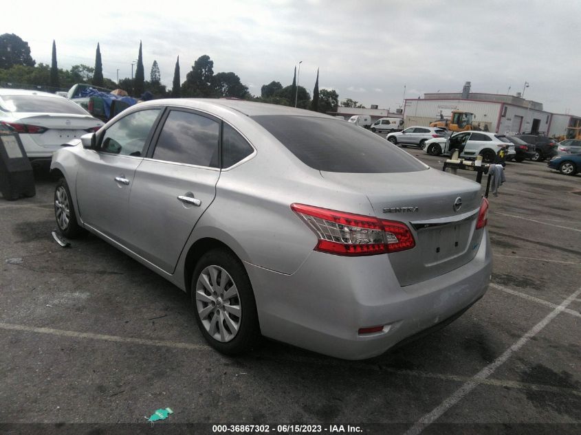 2014 NISSAN SENTRA S/FE+ S/SV/FE+ SV/SR/SL - 3N1AB7AP8EY243039