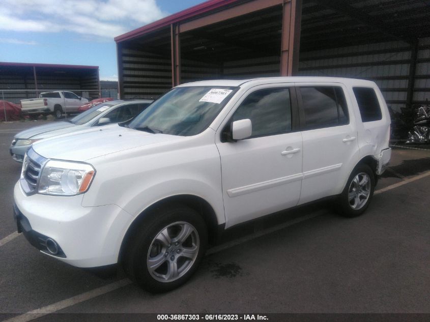 2015 HONDA PILOT EX-L - 5FNYF4H54FB073777