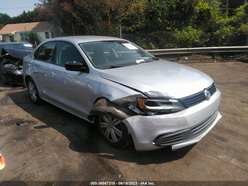 2013 VOLKSWAGEN JETTA SEDAN S - 3VW2K7AJ1DM214546