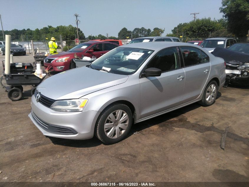 2013 VOLKSWAGEN JETTA SEDAN S - 3VW2K7AJ1DM214546