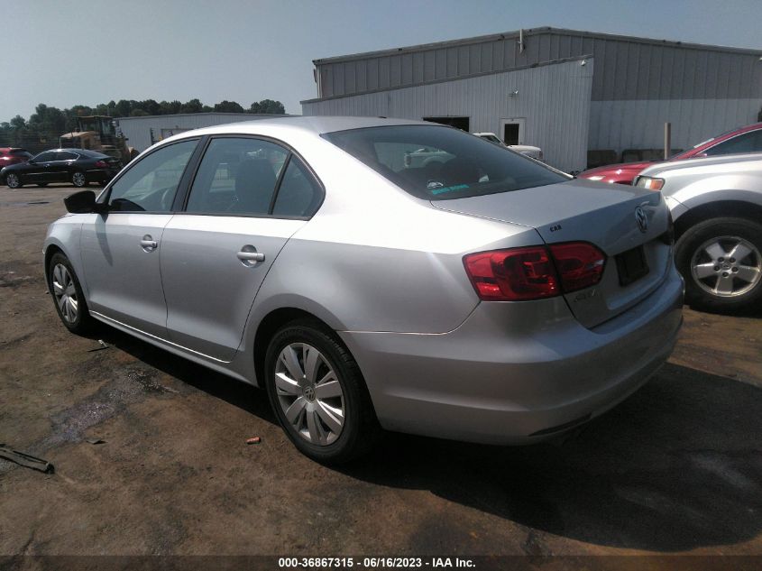 2013 VOLKSWAGEN JETTA SEDAN S - 3VW2K7AJ1DM214546