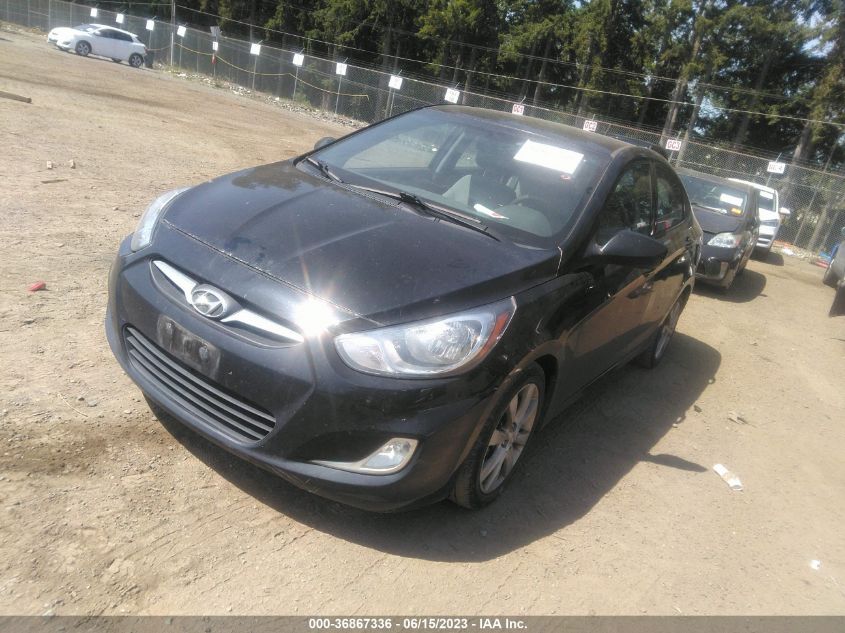 2013 HYUNDAI ACCENT GLS - KMHCU4AE8DU324312