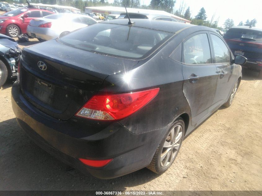 2013 HYUNDAI ACCENT GLS - KMHCU4AE8DU324312