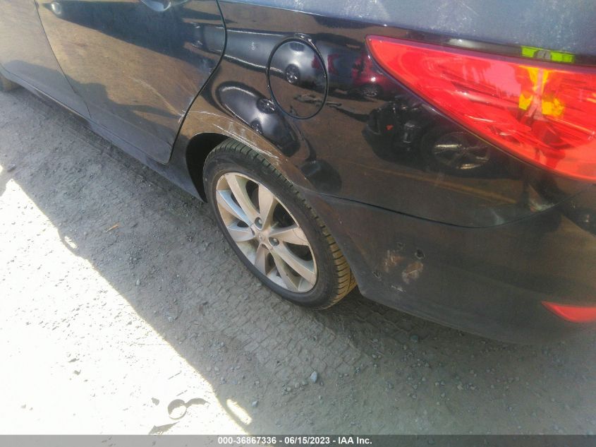 2013 HYUNDAI ACCENT GLS - KMHCU4AE8DU324312