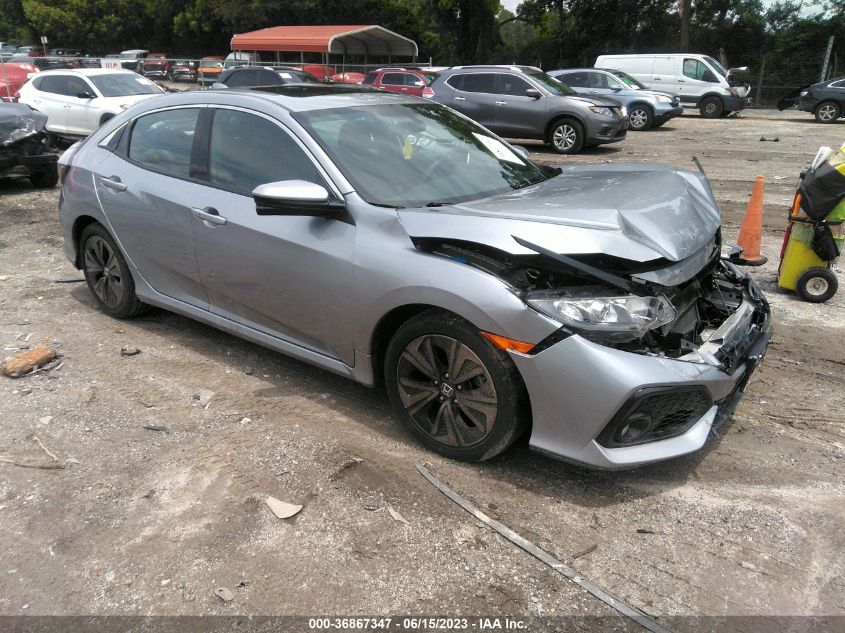 2018 HONDA CIVIC HATCHBACK EX - SHHFK7H50JU410831