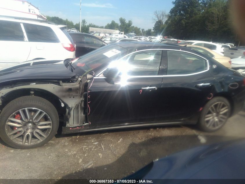 2016 MASERATI GHIBLI S Q4 ZAM57RTA1G1191504