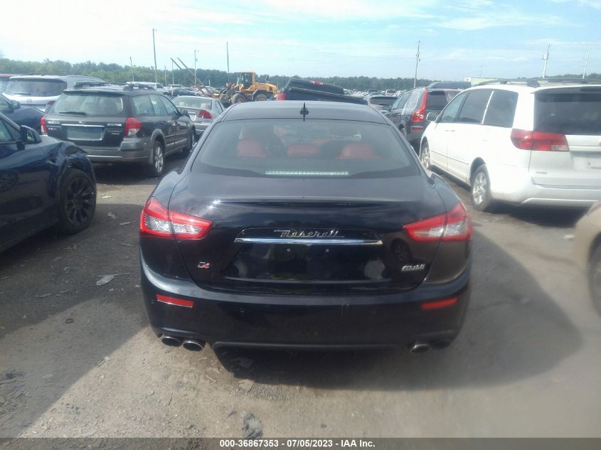 2016 MASERATI GHIBLI S Q4 ZAM57RTA1G1191504